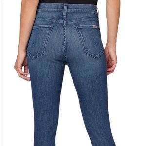 Hudson Blair high rise skinny medium wash jeans